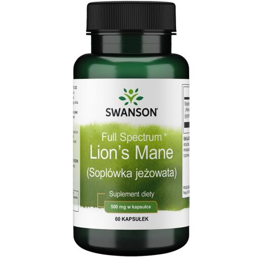 SWANSON FS Lion's mane (soplówka je¿owata) 60 kaps