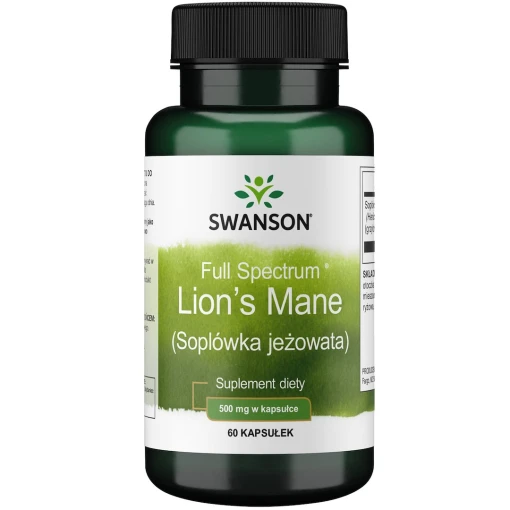 SWANSON FS Lion's mane (soplówka je¿owata) 60 kaps