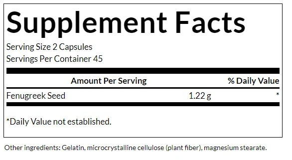 Swanson - Fänkålsfrö, 90 kapslar - Bild 2