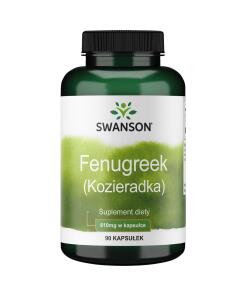 SWANSON Fenugreek (Kozieradka) 610mg 90 kaps