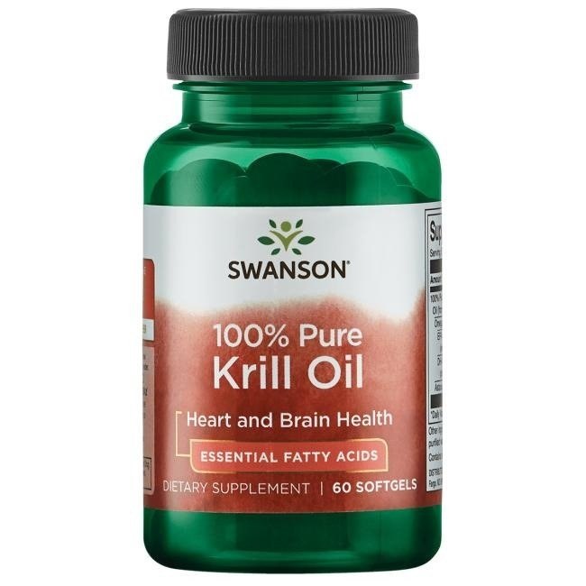 Swanson - Krillolja, 60 kapslar | Vitaminer och MineralerHälsa och välbefinnandeOmega och fiskoljaHälsokostKrilloljaAstaxantin | Apoteka