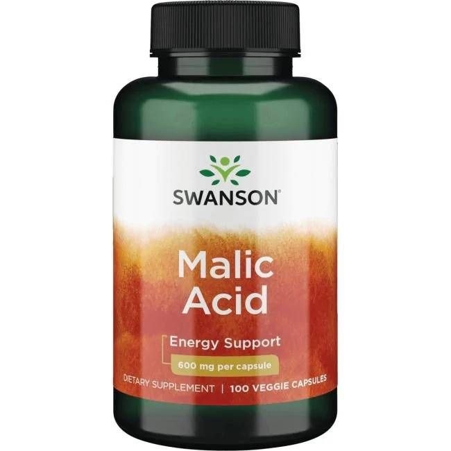 Swanson - Äppelsyra 600 mg, 100 kapslar | Vitaminer och MineralerHälsokost | Apoteka