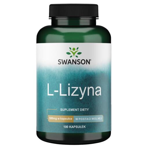 SWANSON L-Lizyna 500mg 100kaps