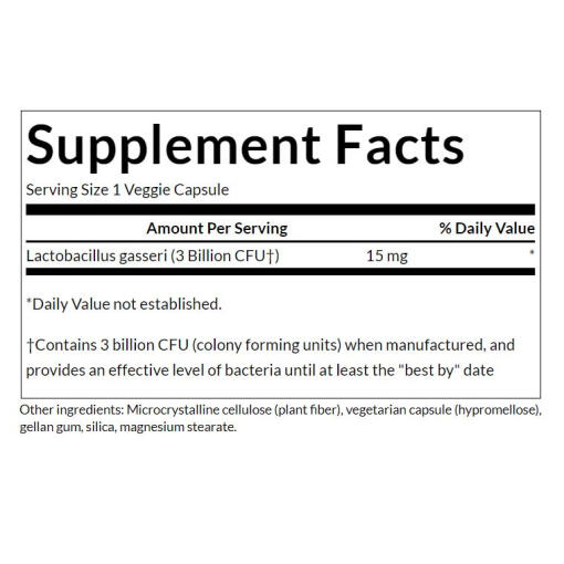 Swanson - Lactobacillus Gasseri, 3 miljarder CFU, 60 kapslar - Bild 3