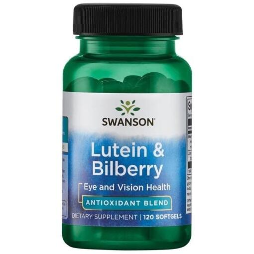 SWANSON Luteina+ Borówka 120 sgels