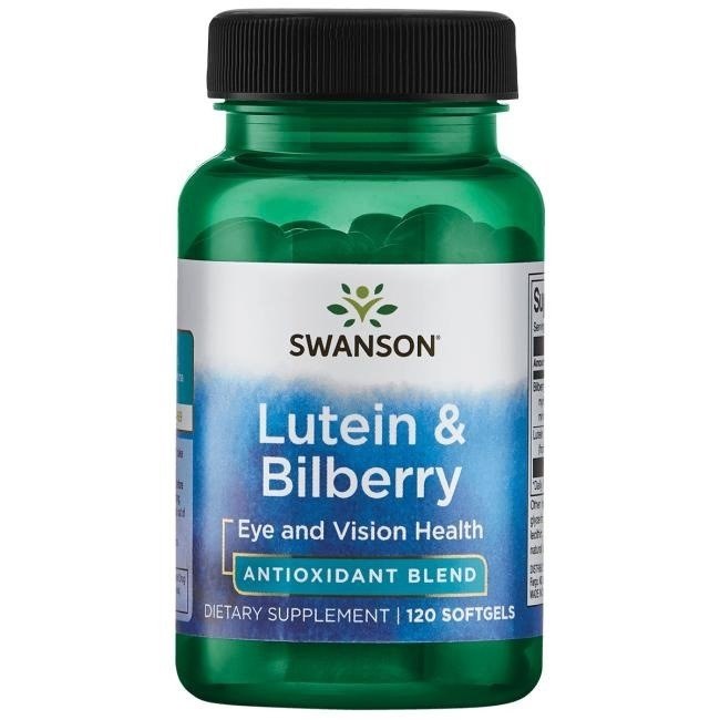 Swanson - Lutein + Blåbär, 120 kapslar | Vitaminer och MineralerHälsa och välbefinnandeÖgonhälsaHälsokostLutein | Apoteka