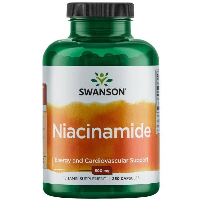 Swanson - Niacinamid, 250 kapslar | Vitaminer och MineralerHälsokostNiacin | Apoteka