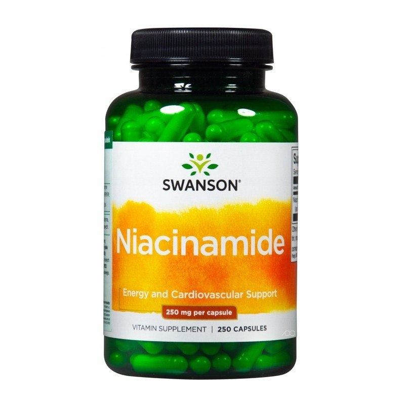 Swanson - Niacin 250 mg, 250 kapslar | Vitaminer och MineralerHälsa och välbefinnandeHälsokostStöd för ledernaNiacin | Apoteka