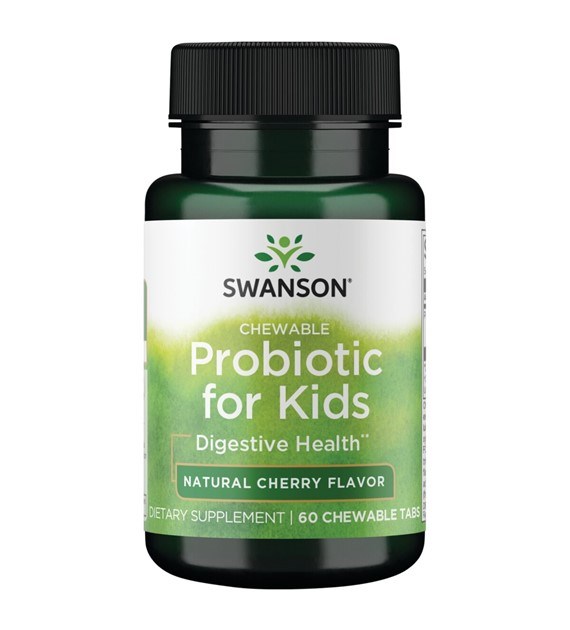 Swanson - Probiotika för Barn, Sugtabletter 60 st | Vitaminer och MineralerHälsokostProbiotikaBarns hälsa | Apoteka