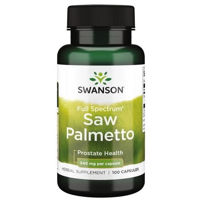 Swanson - Saw Palmetto, 100 kapslar | Vitaminer och MineralerHälsa och välbefinnandeSexuell hälsaÖrttillskottHälsokostÖrter och växtbaserade preparat | Apoteka