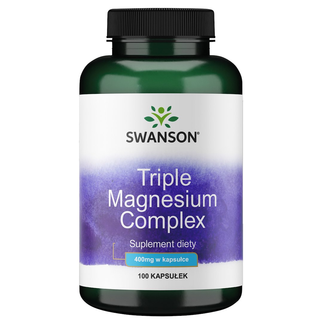 Swanson - Triple Magnesium Complex, 100 kapslar | Vitaminer och MineralerHälsa och välbefinnandeHälsokostMagnesium | Apoteka