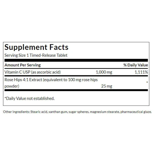 Swanson - C-1000 Vitamin, 250 tabletter - Bild 2