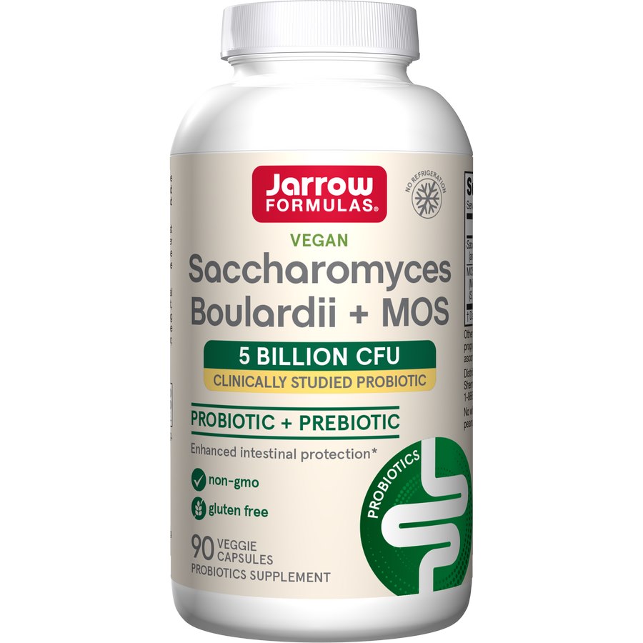 Jarrow Formulas - Saccharomyces Boulardii + MOS, 90 kapslar | Vitaminer och MineralerVeganska produkterHälsa och välbefinnandeHälsokostProbiotikaSvamptillskott | Apoteka