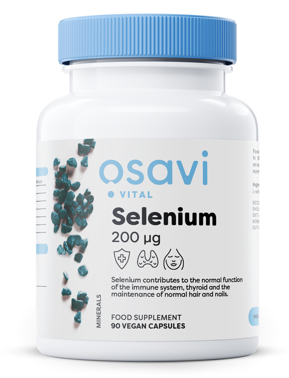 Osavi - Selen, 200 mcg, 90 vegankapslar | Vitaminer och MineralerVeganska produkterVissa mineralerKosttillskott för kvinnorHälsokostSelen | Apoteka