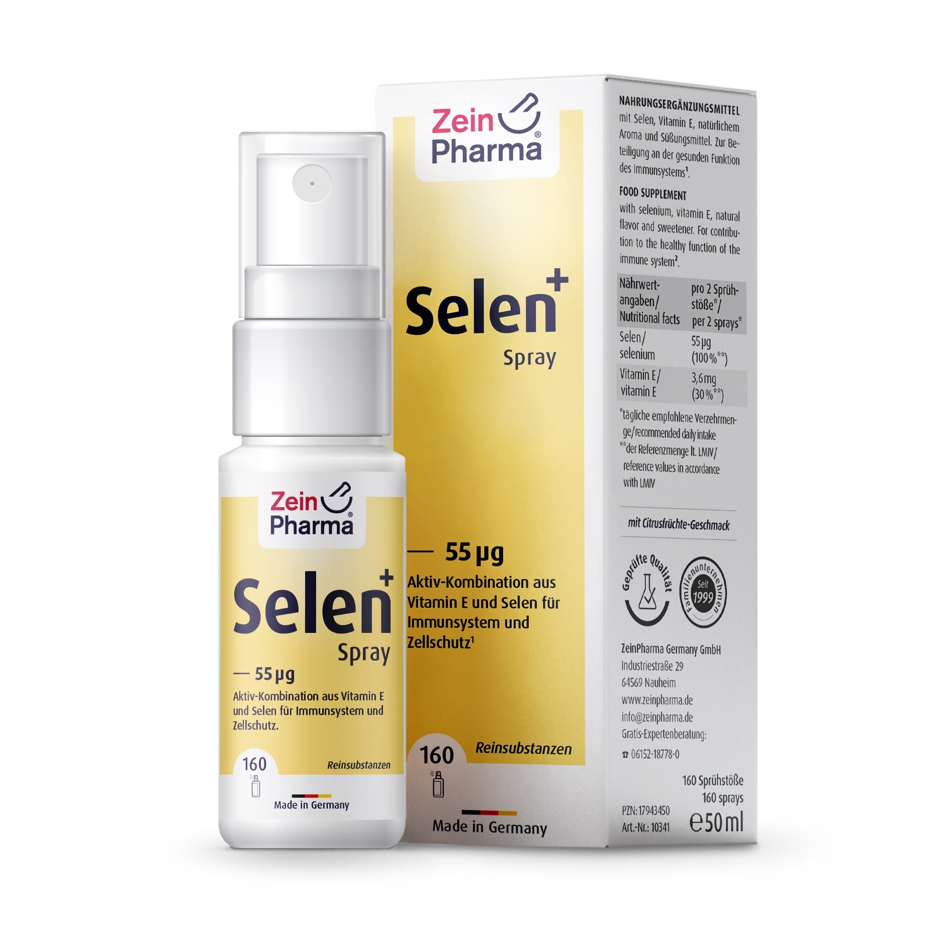 Zein Pharma - Selen+ Spray, 50 ml | Hälsa och välbefinnandeHälsokostSelen | Apoteka