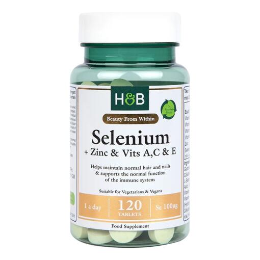 Selenium + Zinc & Vits A