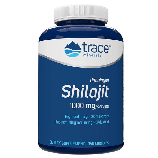 Trace Minerals - Shilajit, 150 kapslar | Vitaminer och MineralerVeganska produkterHälsa och välbefinnandeHälsokostÖrter och växtbaserade preparat | Apoteka