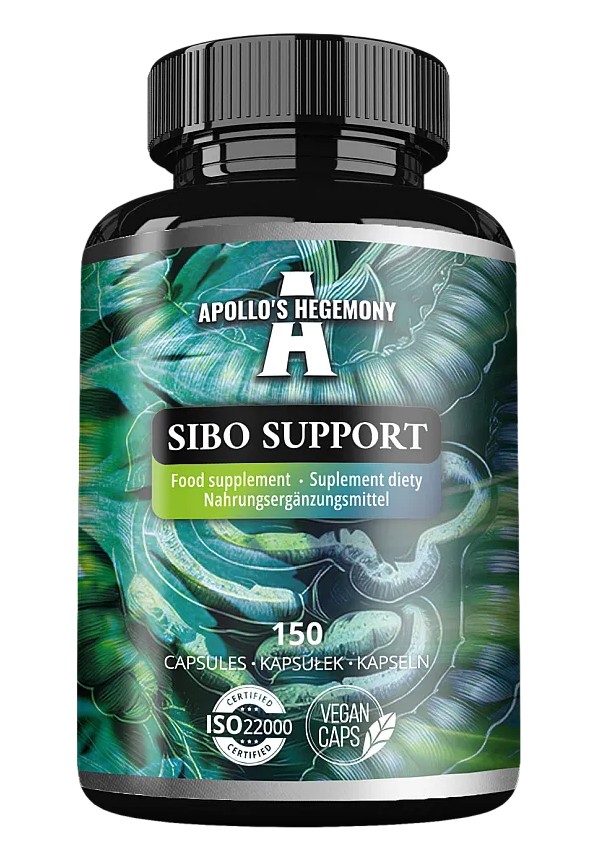 Apollos Hegemony - Sibo Support, 150 kapslar | Hälsa och välbefinnandeÖrttillskottHälsokostMatsmältningshälsa | Apoteka