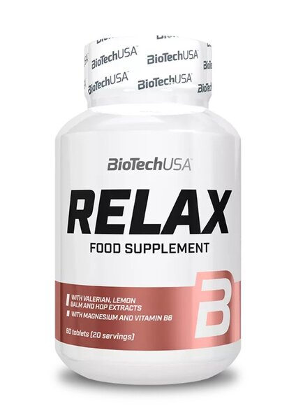 BioTechUSA - Slappna Av, 60 tabletter | Hälsa och välbefinnandeHälsokostFörbättra humöretRhodiolaHumörförbättring | Apoteka