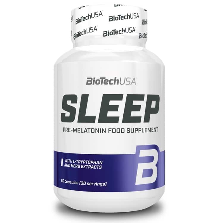BioTechUSA - Sleep, 60 kapslar | Hälsa och välbefinnandeMental fokus och minneHälsokostSömnstödMelatoninFörbättra humöretHumörförbättring | Apoteka
