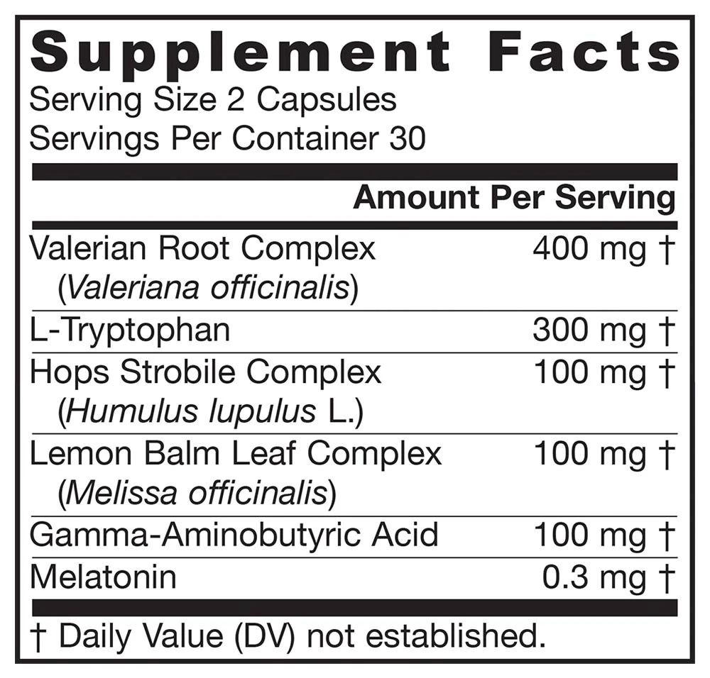 Jarrow Formulas - Sleep Optimizer, 60 kapslar - Bild 2