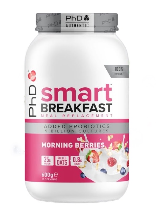 PhD - Smart Breakfast, Morgonbär, 600g | Hälsa och välbefinnandeHälsokostAllt-i-ett kosttillskottProbiotika | Apoteka
