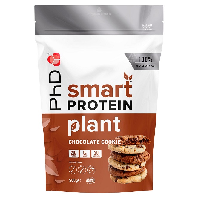 PhD - Smart Protein Plant, Chokladkaka, 500g | Veganska produkterHälsa och välbefinnandeHälsokostProteinerVäxtproteinerFitness och träning | Apoteka