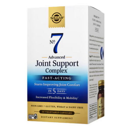 Solgar 7 Ledstøtte - 30 vegetabilske kapsler