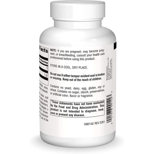 Source Naturals - L-Lysin, 1000 mg, 100 tabletter - Bild 3