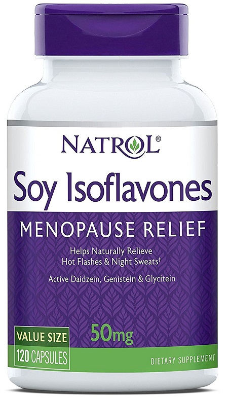 Natrol - Sojaisoflavoner, 50 mg - 120 kapslar | Vitaminer och MineralerKosttillskott för kvinnorHälsokostkummin | Apoteka
