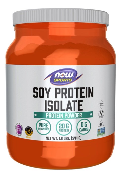 NOW Foods - Sojaproteinisolat, Naturell - 544g | Veganska produkterHälsokostSojaprotein | Apoteka
