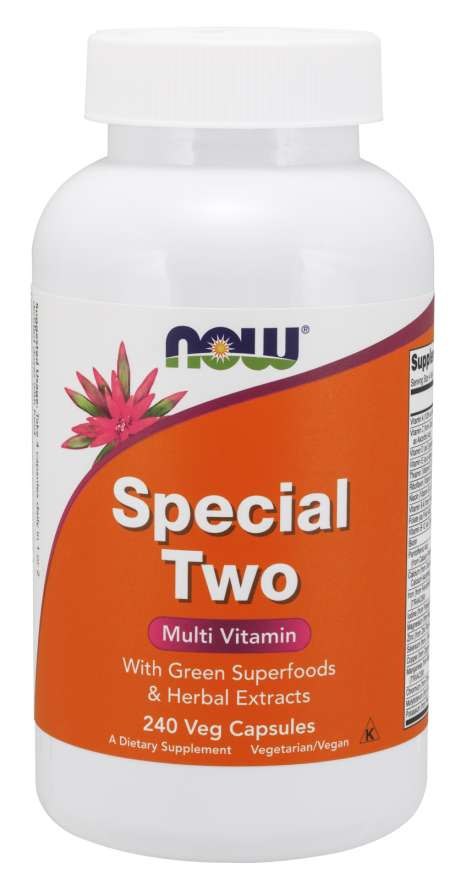 NOW Foods - Special Two, 240 kapslar | Vitaminer och MineralerHälsa och välbefinnandeMultivitaminerVissa vitaminerHälsokost | Apoteka