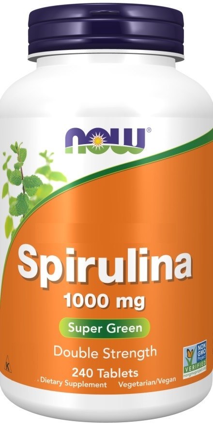 NOW Foods - Spirulina, 1000 mg, 240 tabletter | Vitaminer och MineralerVeganska produkterHälsa och välbefinnandeKosttillskott för kvinnorHälsokostSpirulina | Apoteka