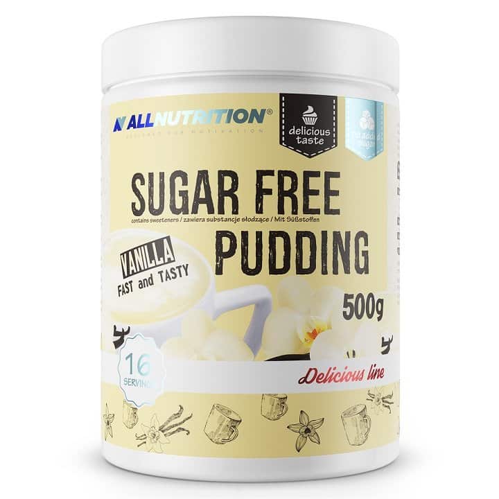 Allnutrition - Sockerfri Pudding, Vanilj - 500g | HälsokostMåltidsersättningar | Apoteka
