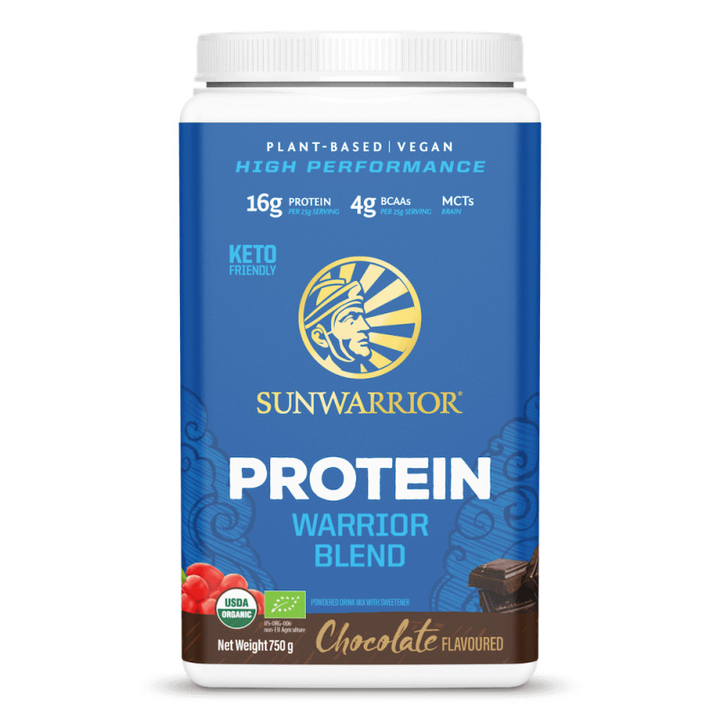Sunwarrior - Protein Blend Organic Chocolate, Pulver 750 g | Nya produkterVeganska produkterMultivitaminerProteinerVassleprotein | Apoteka