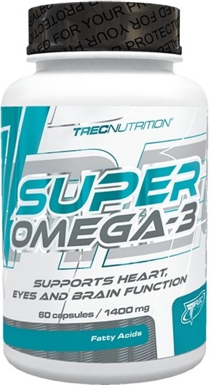 Trec Nutrition - Super Omega-3, 60 kapslar | Omegas - EFA - CLA - oljorOmega och fiskoljaHälsokostOmega & Näringsoljor | Apoteka