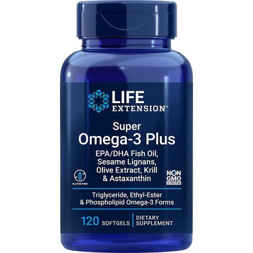 Super Omega-3 Plus - 120 softgels