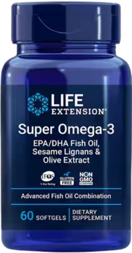 Life Extension - Super Omega-3 Plus, EPA/DHA Fiskolja med Sesam Lignaner & Olivextrakt, Mjukkapslar | Vitaminer och MineralerOmegas - EFA - CLA - oljorOmega och fiskoljaHälsokostOmega & Näringsoljor | Apoteka