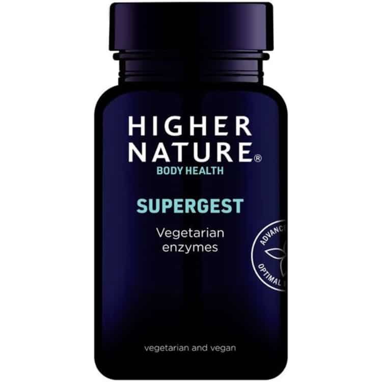 Higher Nature - Supergest, 90 kapslar | Vitaminer och MineralerVeganska produkterHälsa och välbefinnandeHälsokostEnzymer | Apoteka
