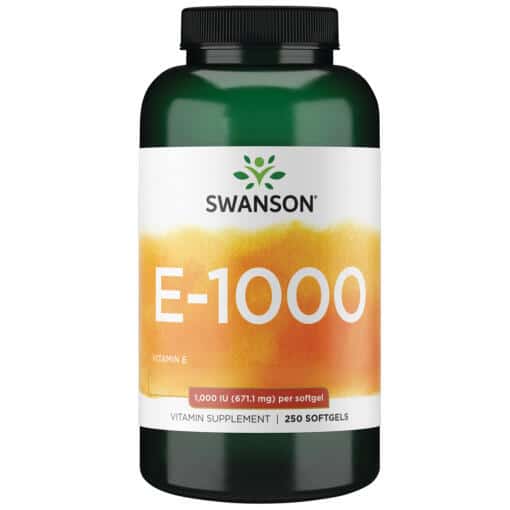 Swanson - E-1000, 250 kapslar 1000 IU - Bild 2