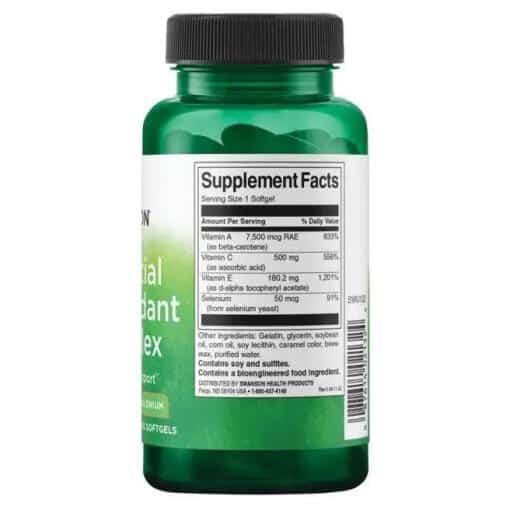 Swanson - Essential Antioxidant Complex, 60 mjukkapslar - Bild 3
