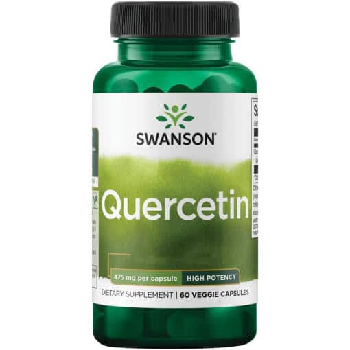 Swanson - High Potency Quercetin, 475 mg, 60 kapslar - Bild 2