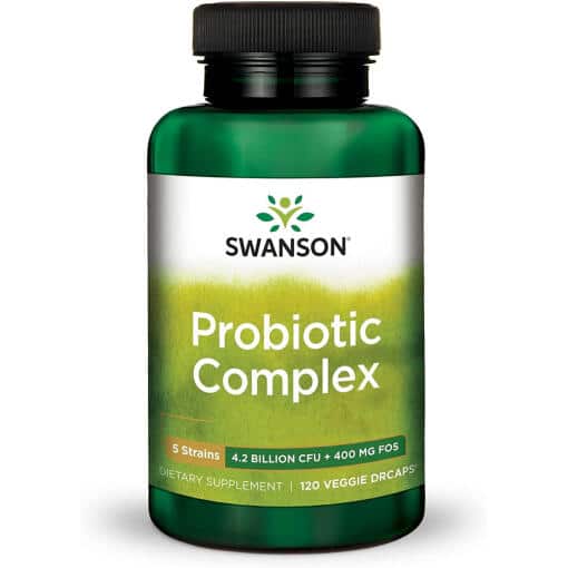 Swanson - Probiotic Complex, 4,2 miljarder CFU, 120 veg. kapslar - Bild 2