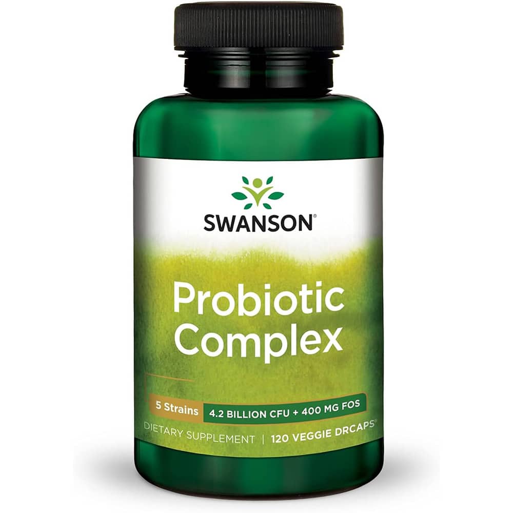 Swanson - Probiotic Complex, 4,2 miljarder CFU, 120 veg. kapslar | HälsokostMatsmältningshälsaProbiotika | Apoteka