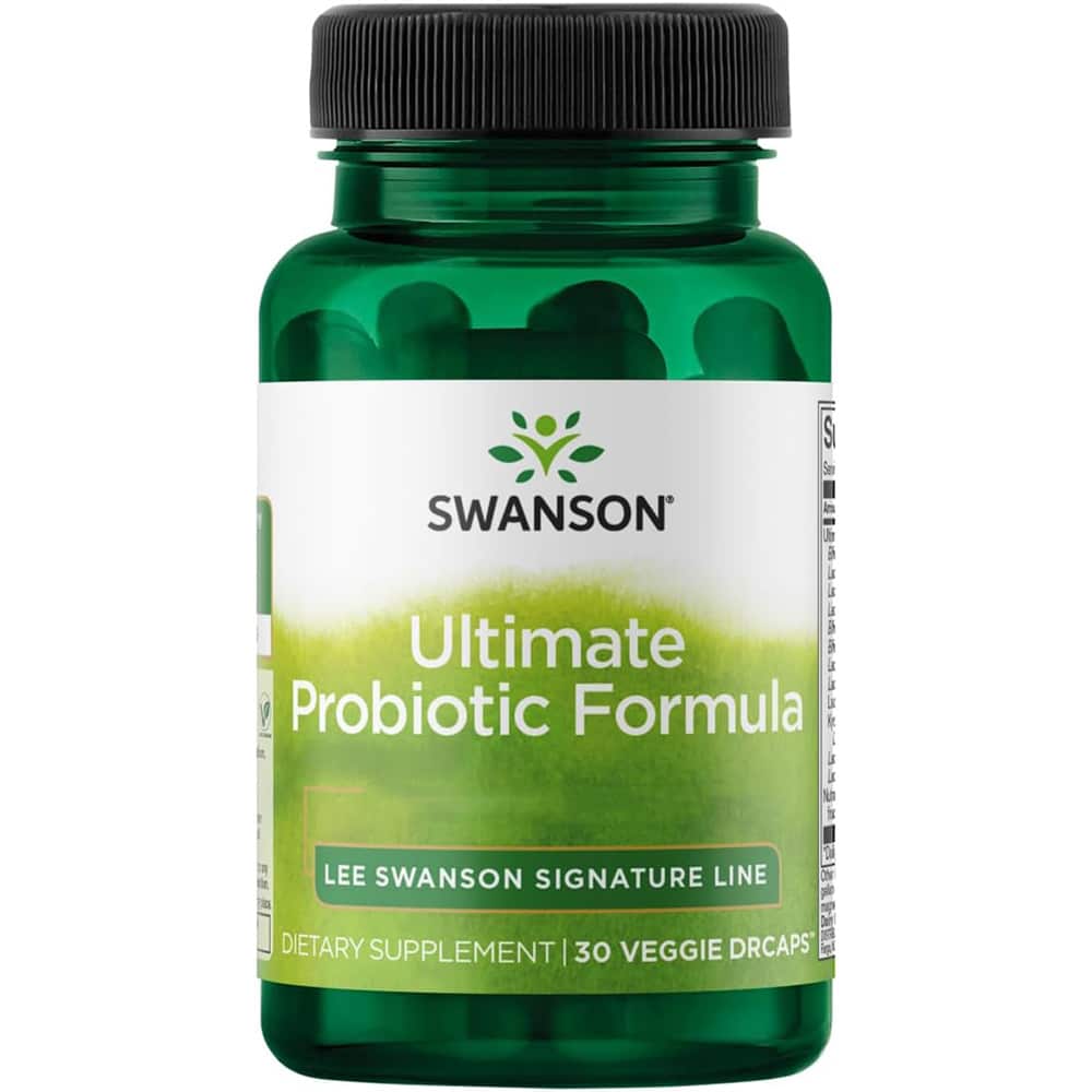 Swanson - Ultimate Probiotic Formula, 66,5 miljarder CFU, 30 vegetabiliska kapslar | HälsokostMatsmältningshälsaProbiotika | Apoteka