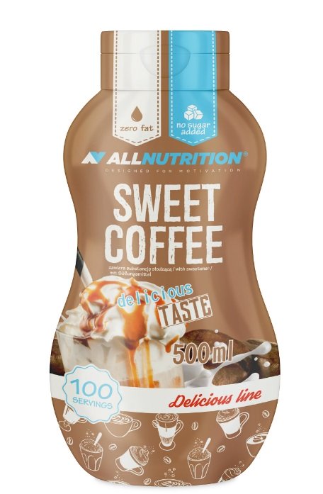 Allnutrition - Söt Sås, Sötkaffe, 500 ml | HälsokostSåser | Apoteka