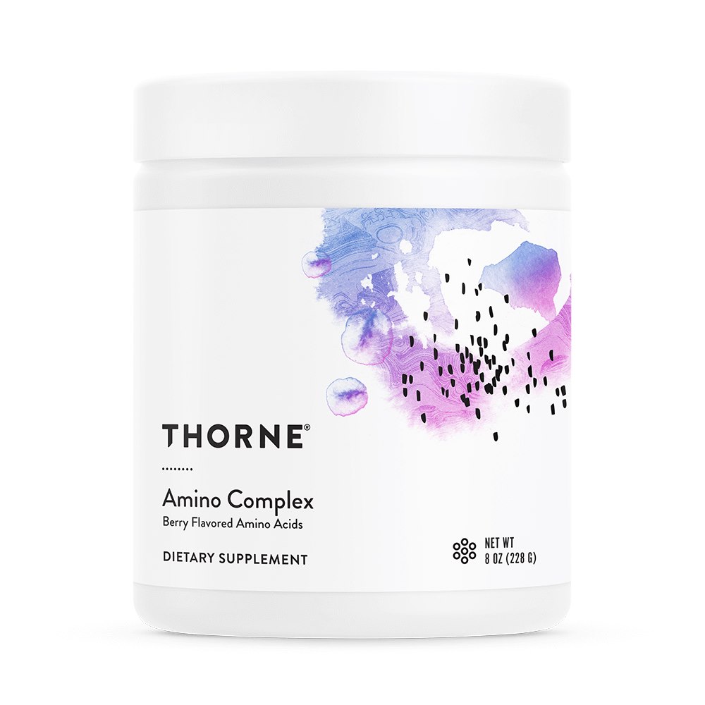 Thorne Research - Amino Complex, Bärsmak, 228 g | Vitaminer och MineralerAminosyror och BCAAAminosyrablandningarFitness och träning | Apoteka