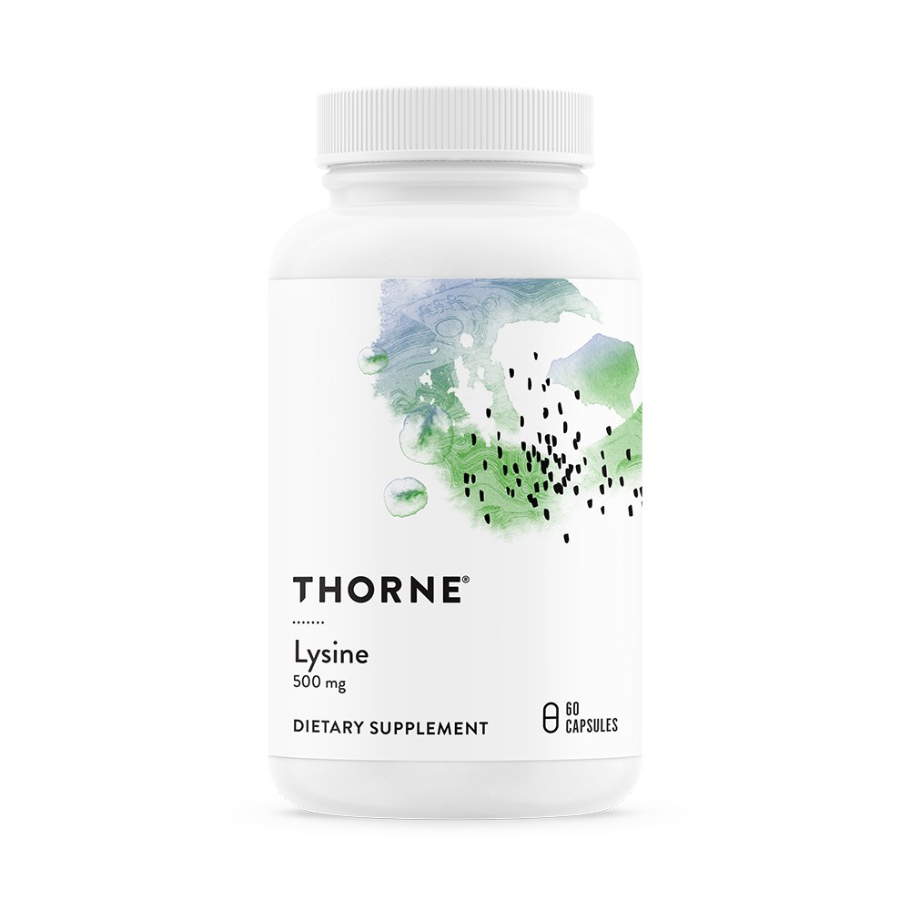 Thorne Research - Lysin, 60 kapslar | Vitaminer och MineralerAminosyror och BCAAIndividuella aminosyrorFitness och träningL-lysin | Apoteka