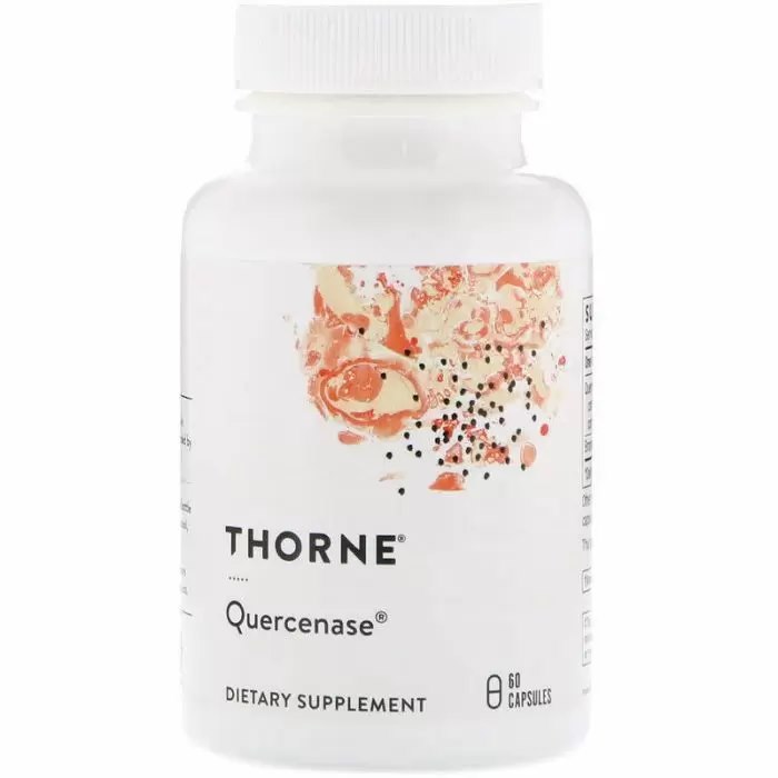 Thorne Research - Quercenase, 60 kapslar | Vitaminer och MineralerAntioxidanterAminosyror och BCAAFitness och träningÖrter och växtbaserade preparat | Apoteka