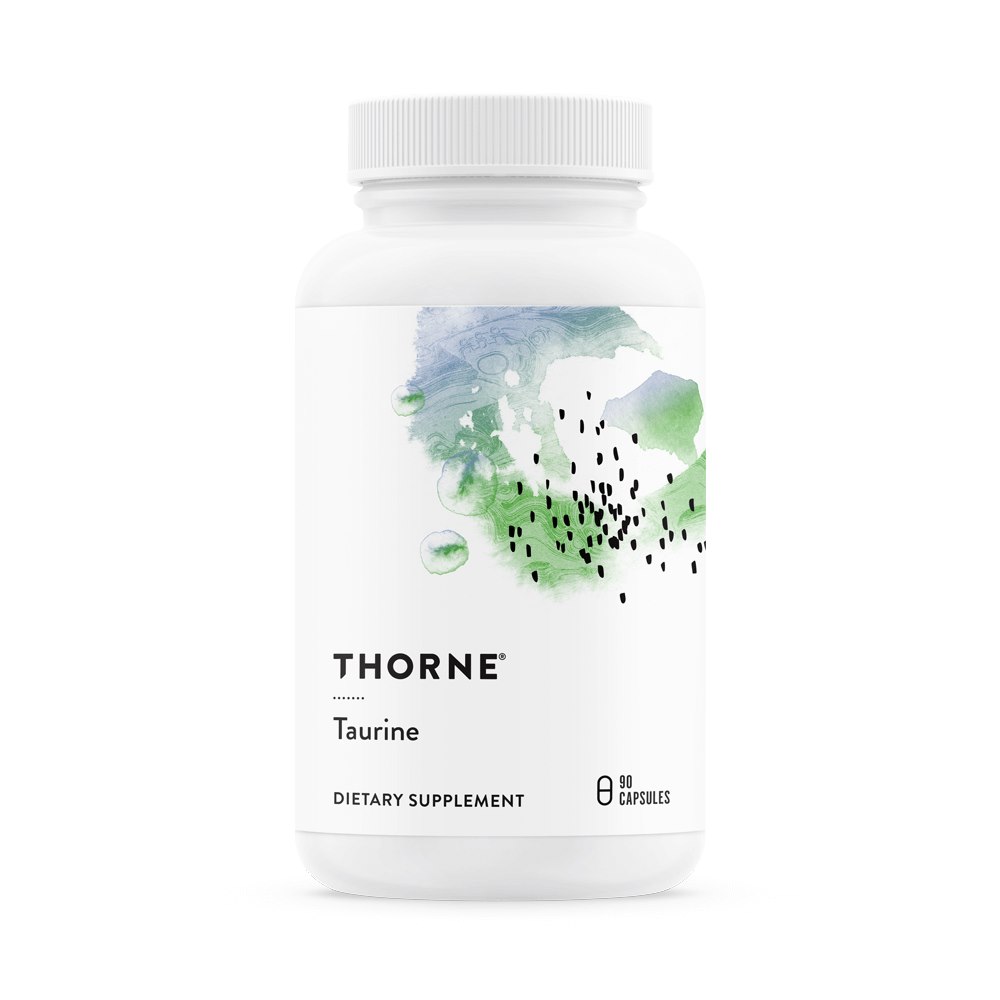 Thorne Research - Taurin, 90 kapslar | Vitaminer och MineralerAminosyror och BCAAIndividuella aminosyrorFitness och träningTaurin | Apoteka